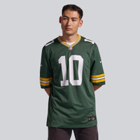 Green Bay Packers Jordan Love Green jersey – view 3