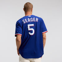 Texas Rangers Corey Seager Royal jersey – view 4