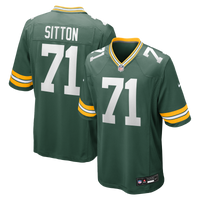 Green Bay Packers Josh Sitton Green jersey – view 1