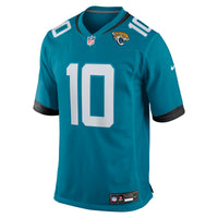 Jacksonville Jaguars Carter Bradley Teal jersey – view 3