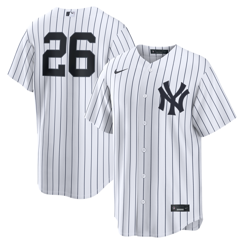 New York Yankees Luis García Jr. White jersey – view 1