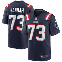 New England Patriots John Hannah Navy jersey – view 1