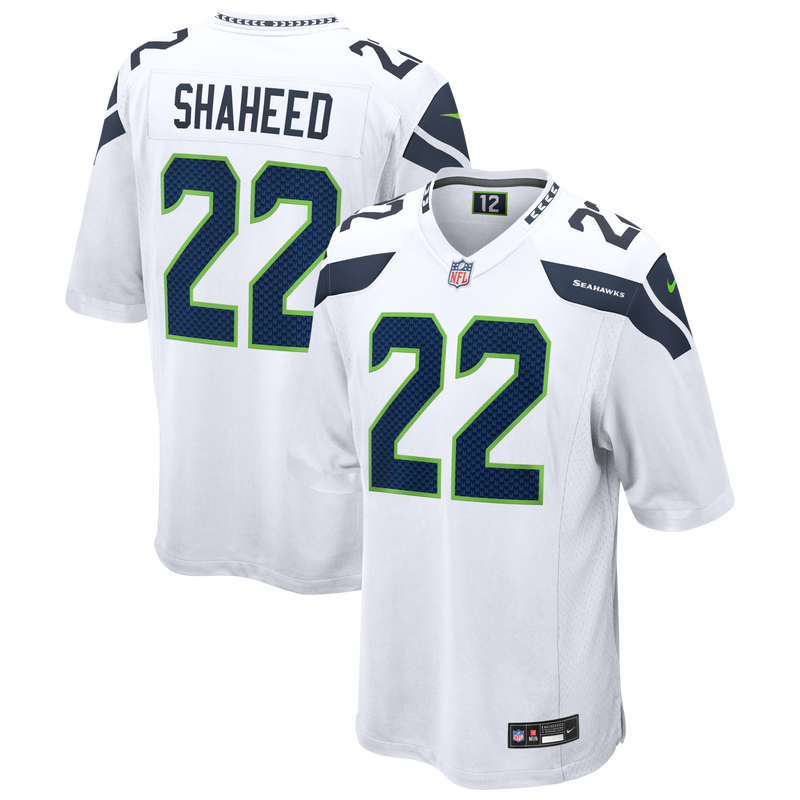 Seattle Seahawks Rashid Shaheed White jersey – view 1