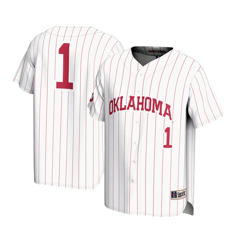 Oklahoma Sooners White jersey – view 1
