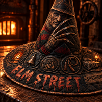 Elm Street Quilted Witch Hat - Lifestyle