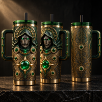 Emerald Sovereign 40oz Tumbler - Angles