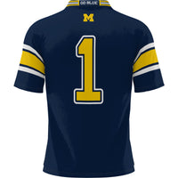 Michigan Wolverines Navy jersey – view 4