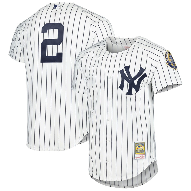 New York Yankees Derek Jeter White jersey – view 1