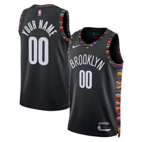 Nike Brooklyn Nets 2025/26 City Edition Swingman Jersey - Custom – view 2