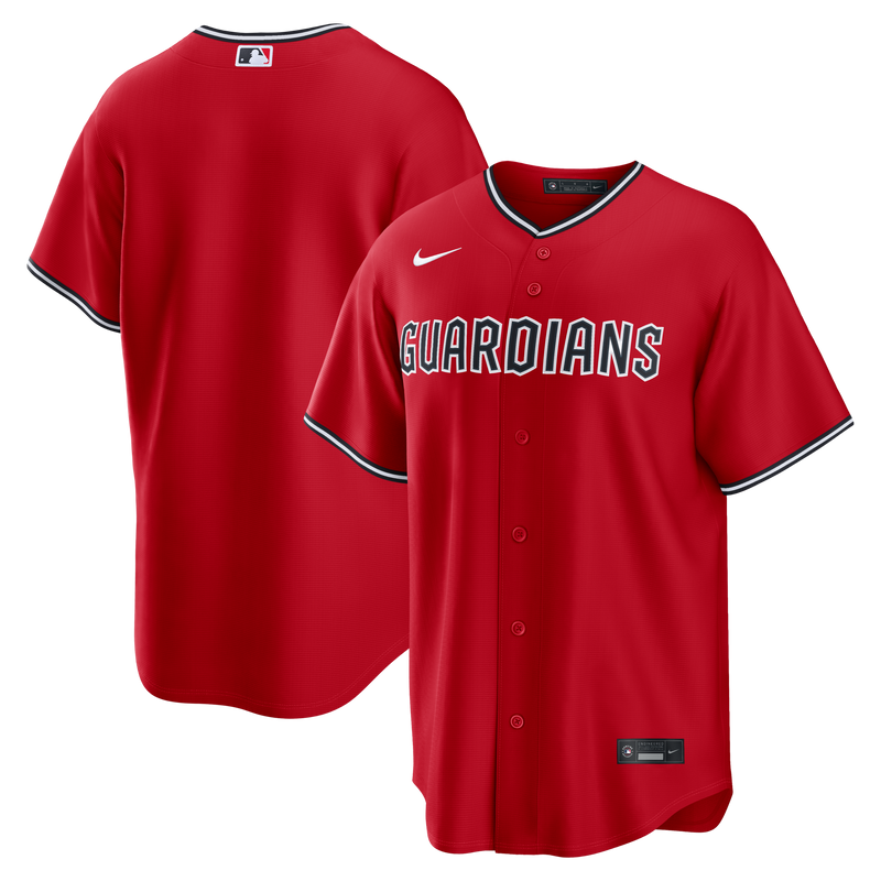 Cleveland Guardians Red jersey – view 1