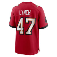 Tampa Bay Buccaneers John Lynch Red jersey – view 4