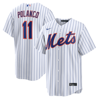 New York Mets Jorge Polanco White jersey – view 1