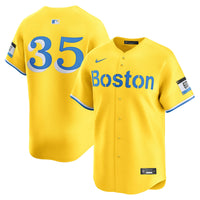 Boston Red Sox Garrett Crochet Gold jersey – view 1