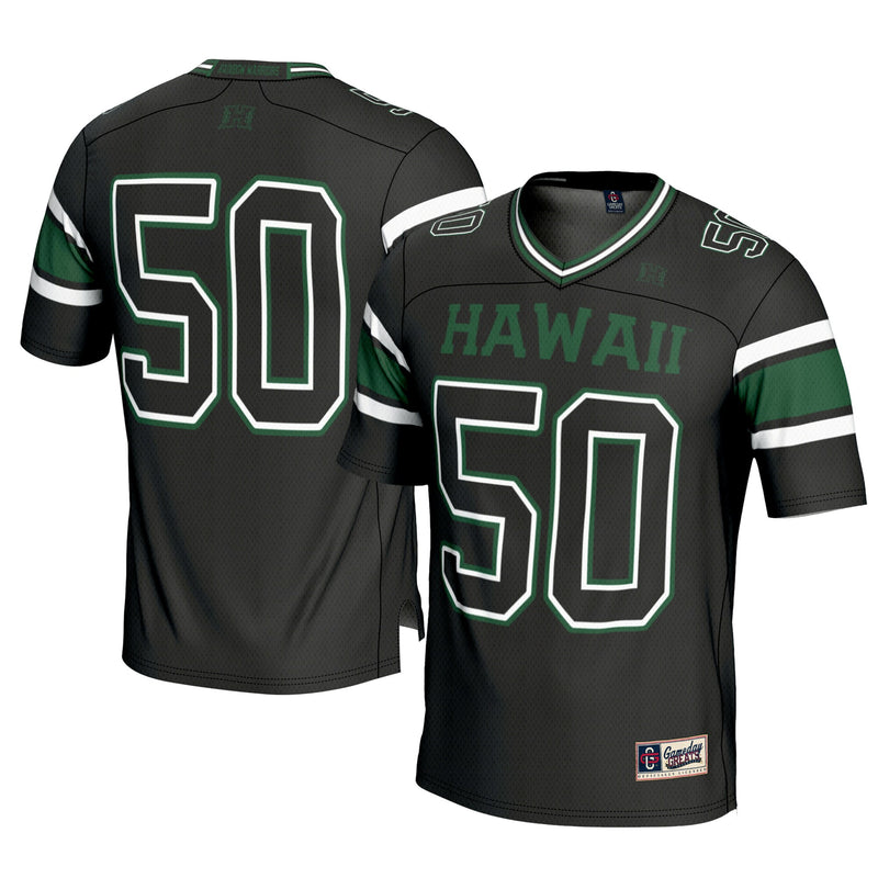 Hawaii Rainbow Warriors Black jersey – view 1