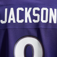 Baltimore Ravens Lamar Jackson Purple jersey – view 12