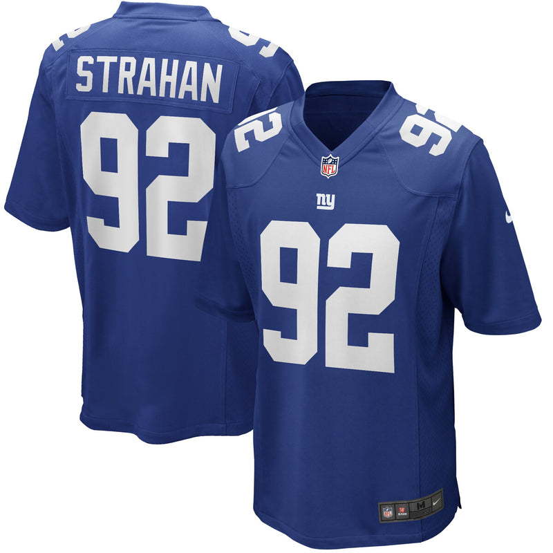 New York Giants Michael Strahan Royal jersey – view 1