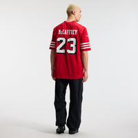 San Francisco 49ers Christian McCaffrey Scarlet jersey – view 6