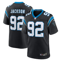 Carolina Panthers Cam Jackson Black jersey – view 1
