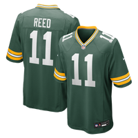 Green Bay Packers Jayden Reed Green jersey – view 1