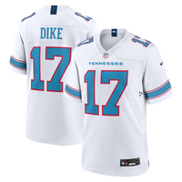 Tennessee Titans Chimere Dike White jersey – view 1