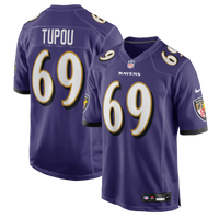 Baltimore Ravens Josh Tupou Purple jersey – view 1