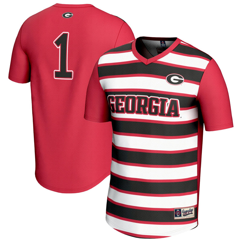 Georgia Bulldogs Lightweight Soccer Red jersey – view 1