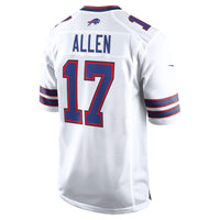 Buffalo Bills Josh Allen White jersey – view 4