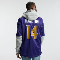 Baltimore Ravens Kyle Hamilton Purple jersey – view 4