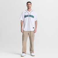 Seattle Mariners Cal Raleigh White jersey – view 5