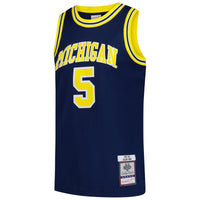 Michigan Wolverines 1991/92 Swingman Navy jersey – view 3