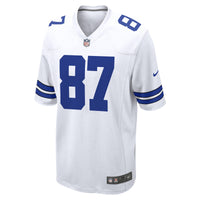 Dallas Cowboys Jake Ferguson White jersey – view 3