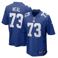 New York Giants Evan Neal Royal jersey – view 2