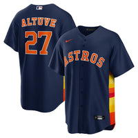 Houston Astros Jose Altuve Navy jersey – view 1