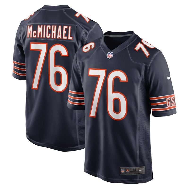 Chicago Bears Steve McMichael Navy jersey – view 1
