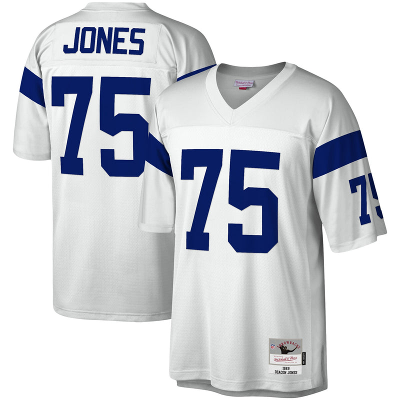 Los Angeles Rams Deacon Jones White jersey – view 1