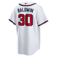 Atlanta Braves Drake Baldwin White jersey – view 4