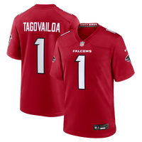 Atlanta Falcons Tua Tagovailoa Red jersey – view 1