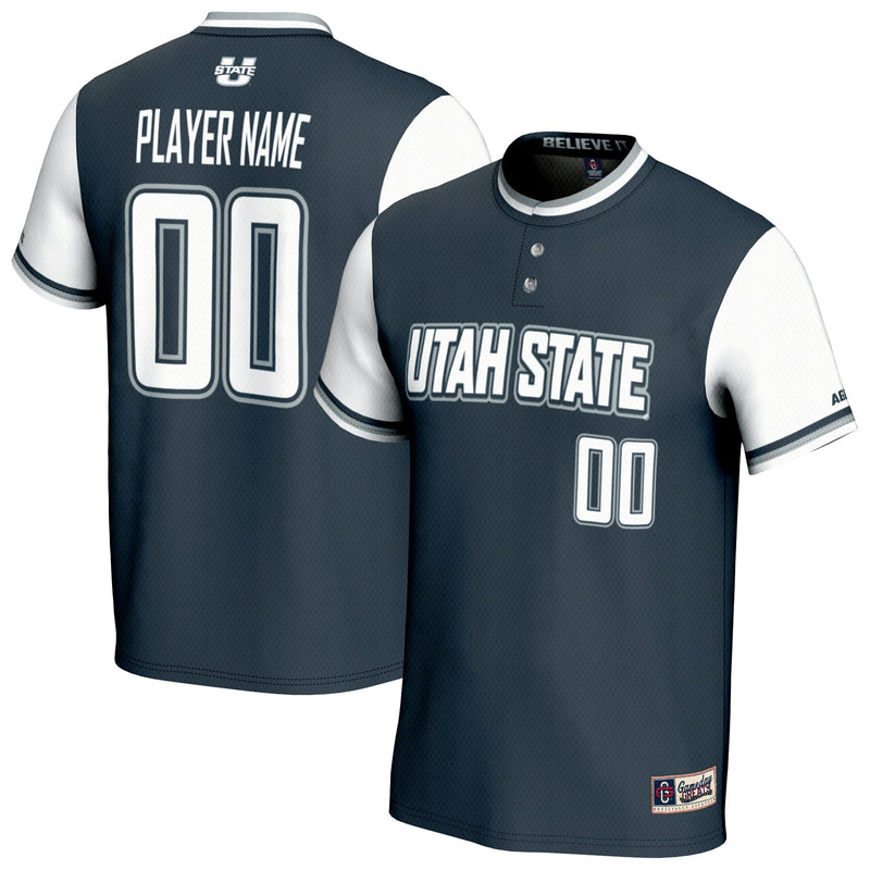 Utah State Aggies GameDay Greats Navy jersey – view 1
