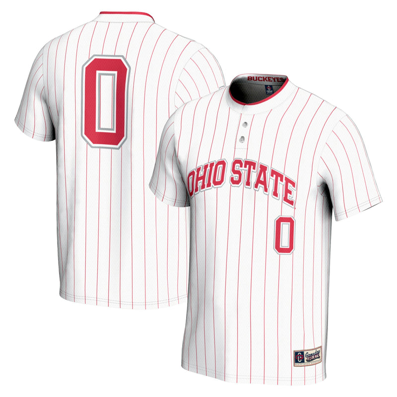 Ohio State Buckeyes Lightweight White jersey – view 1