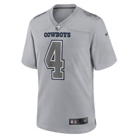 Dallas Cowboys Dak Prescott Gray jersey – view 3