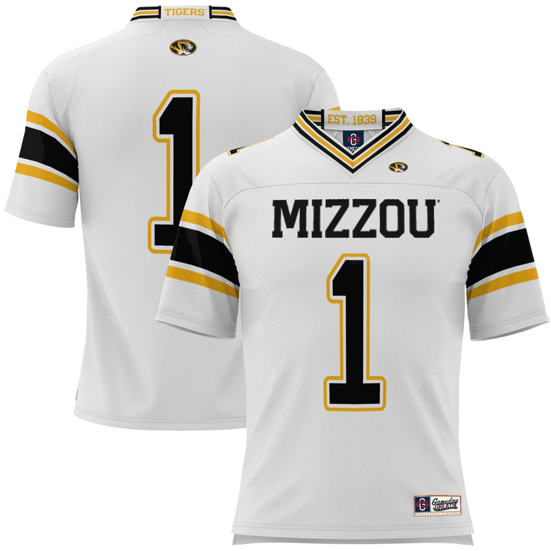 Missouri Tigers White jersey – view 1
