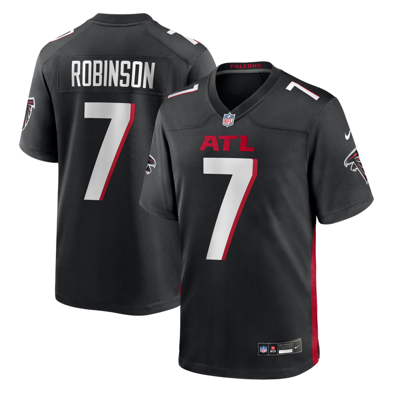 Atlanta Falcons Bijan Robinson Black jersey – view 1
