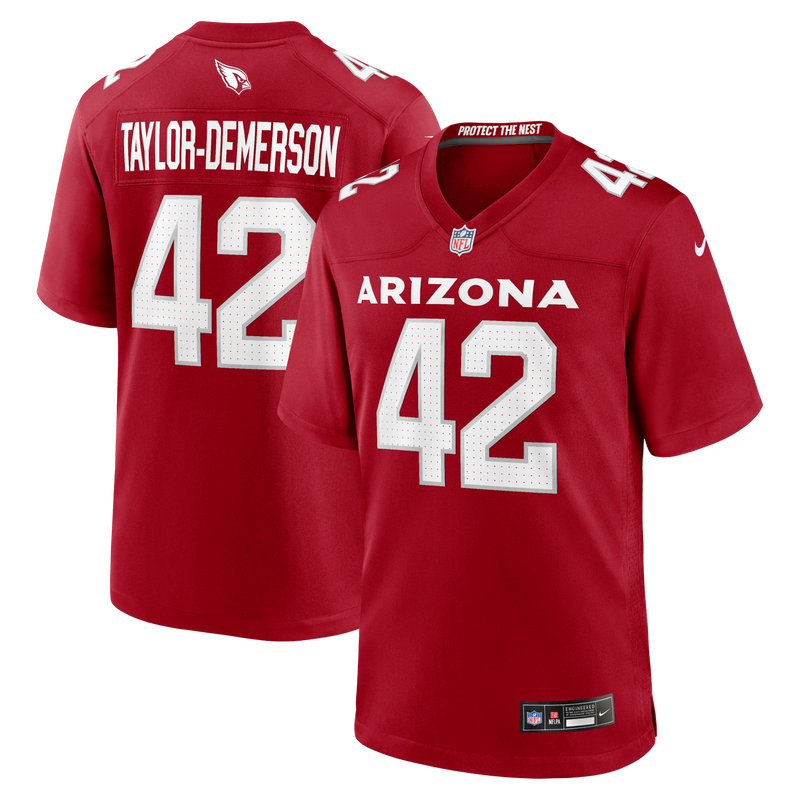 Arizona Cardinals Dadrion Taylor-Demerson Cardinal jersey – view 1
