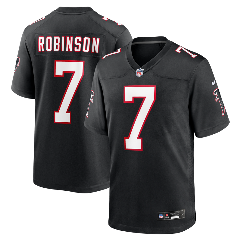 Atlanta Falcons Bijan Robinson Black jersey – view 1
