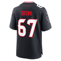 Houston Texans Evan Brown Navy jersey – view 3