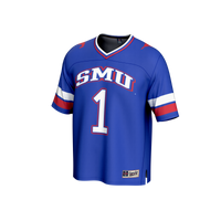 SMU Mustangs Royal jersey – view 3