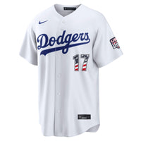 Los Angeles Dodgers White jersey – view 3