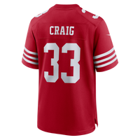 San Francisco 49ers Roger Craig Scarlet jersey – view 6