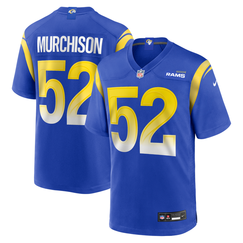 Los Angeles Rams Larrell Murchison Royal jersey – view 1