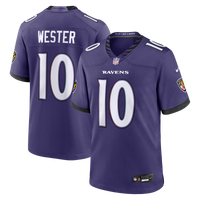 Baltimore Ravens LaJohntay Wester Purple jersey – view 2